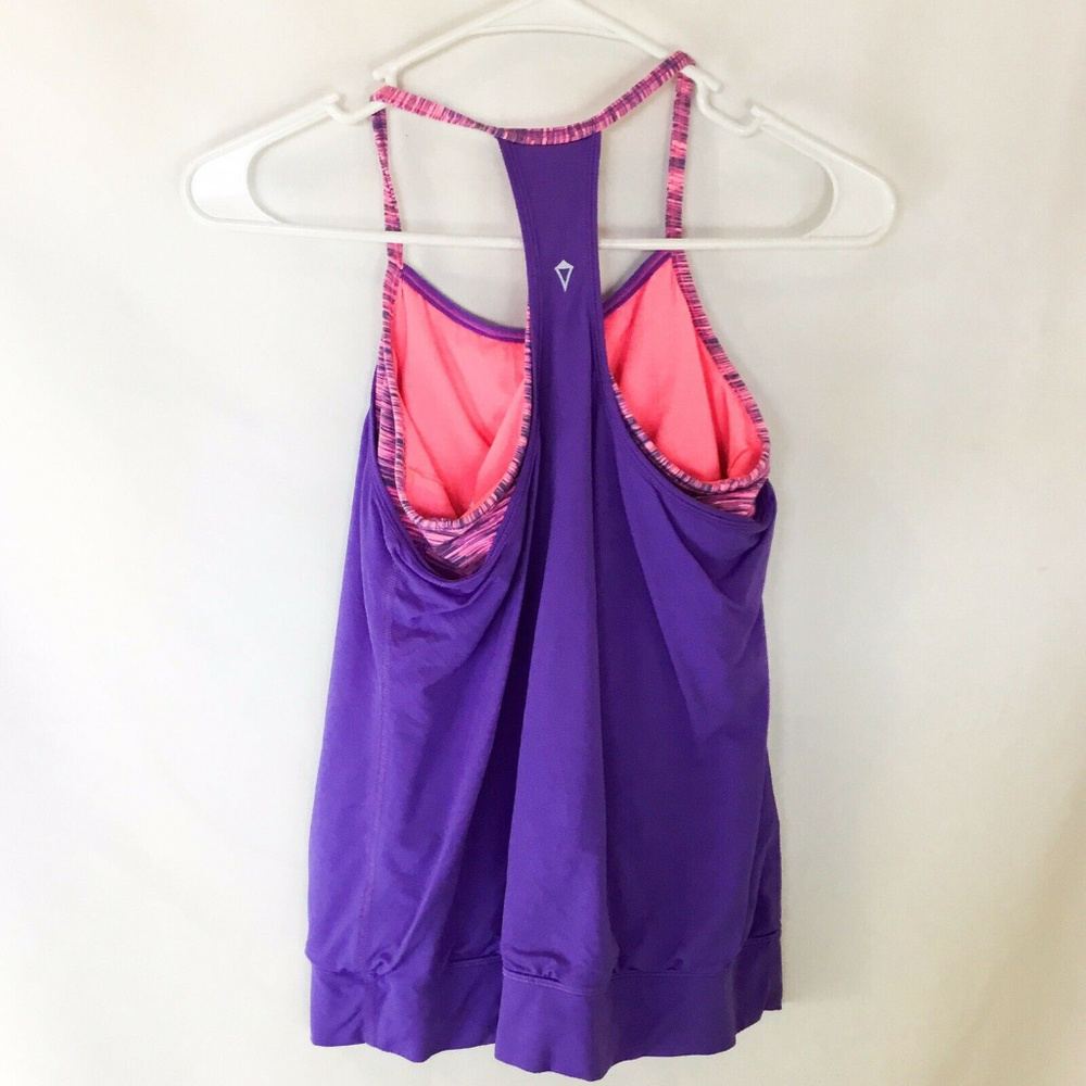 Ivivva 14 Tank Purple Pink Razor Back - Picture 4 of 5